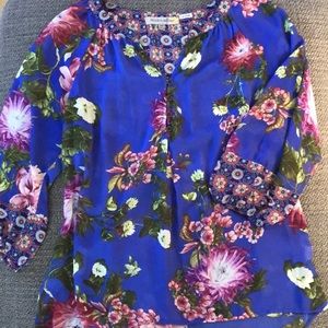 Beautiful boho floral blouse 🌺EUC♥️